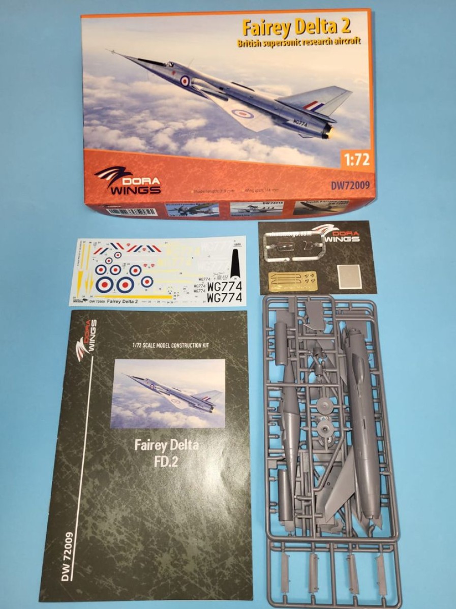 1/72 Fairey Delta 2 (British Supersonic Research Aircraft) New