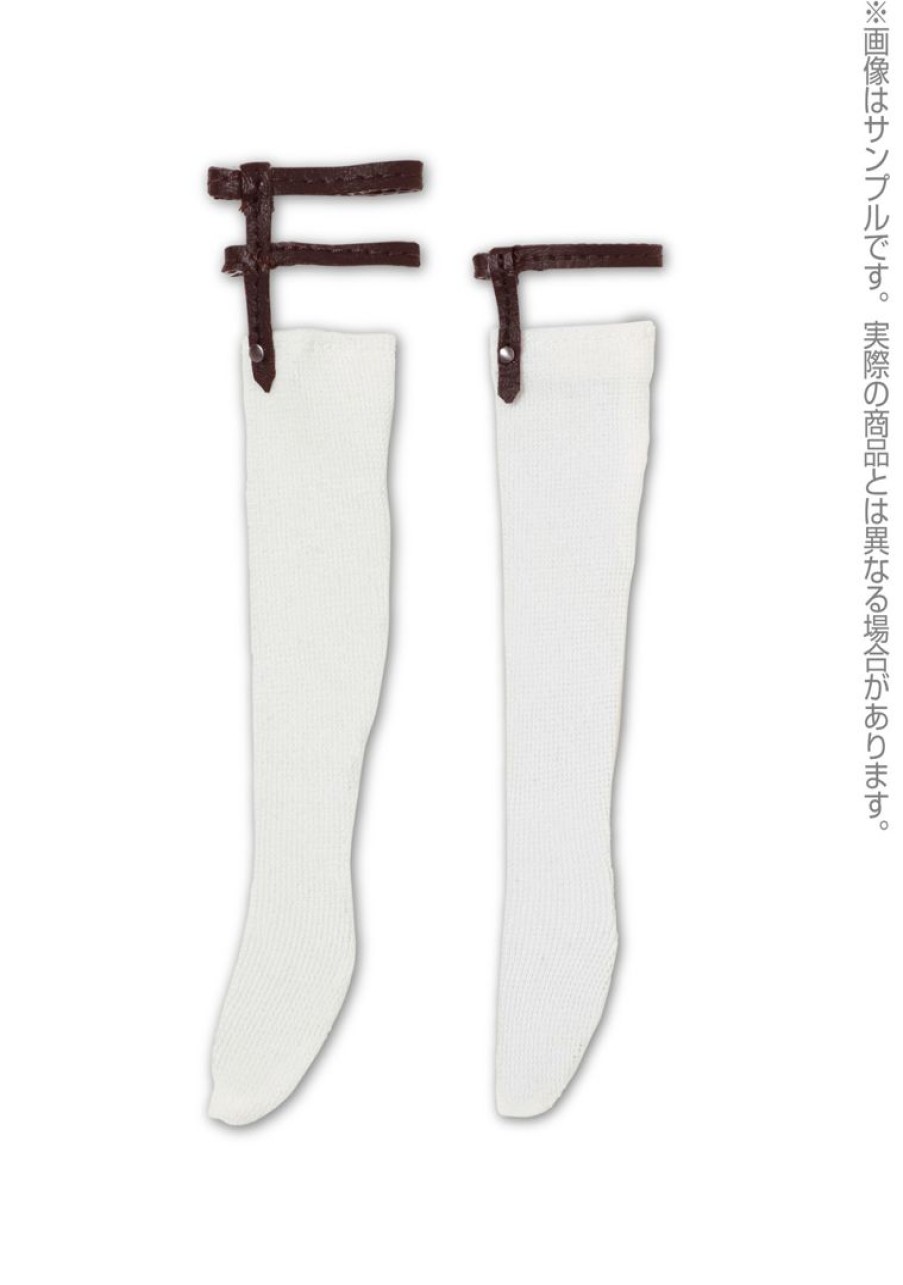 1/6 Pnxs Asymmetric Socks Garter Dark Brown X White Wholesale