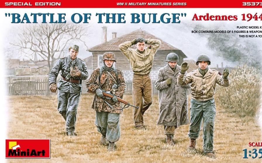 1/35 Battle Of The Bulge Ardennes 1944. Special Edition 5 Figures Hot