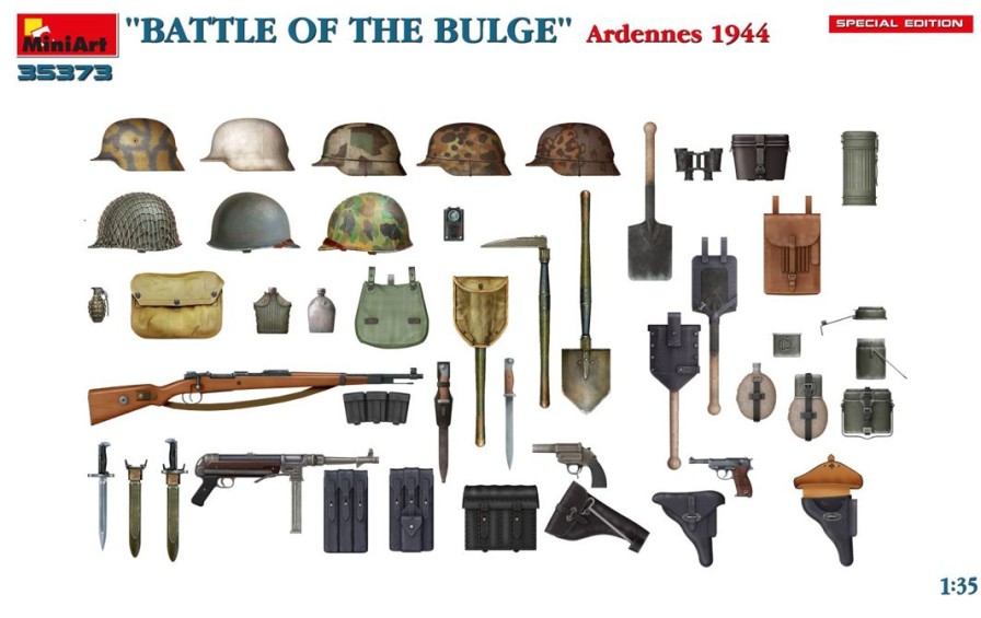 1/35 Battle Of The Bulge Ardennes 1944. Special Edition 5 Figures Hot