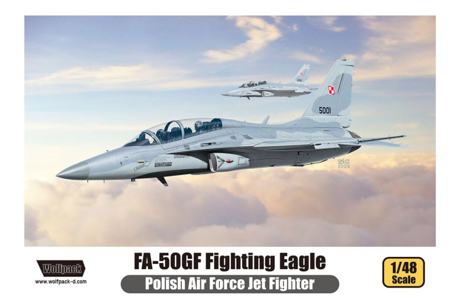 1/48 Fa-50Gf Fighting Eagle Polish Air Force Jet Fighter (Premium Edition Kit) Best