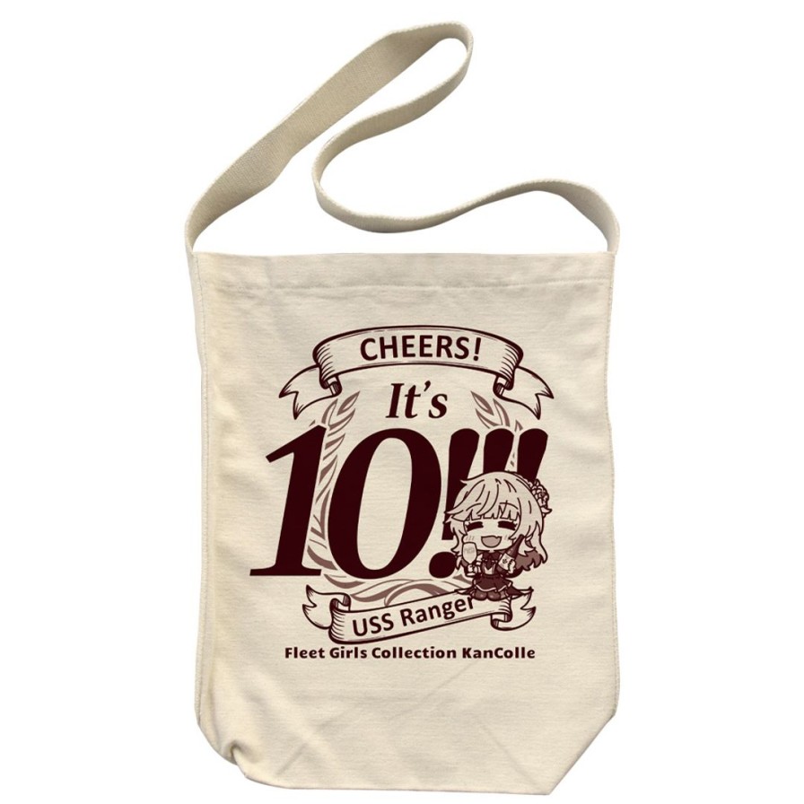 Kancolle: Ranger It'S 10!!! Shoulder Tote Natural Clearance