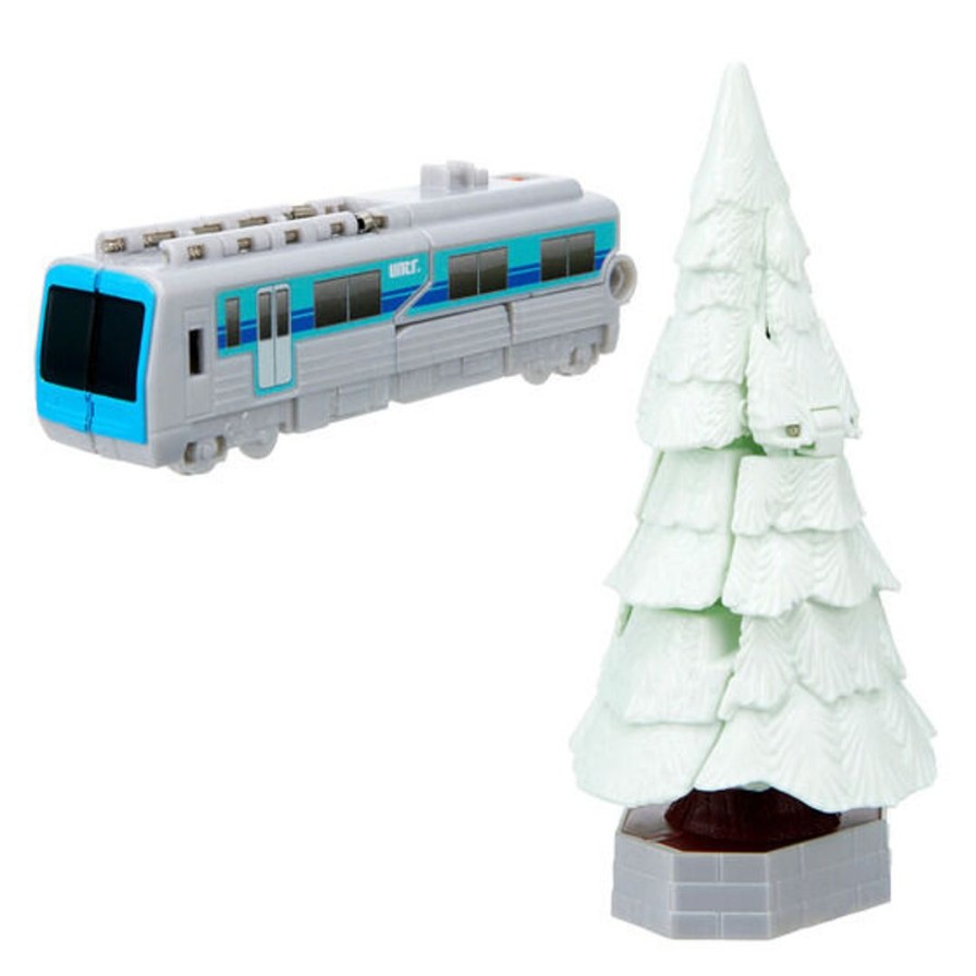 Unitroborn Train Snow Tree New