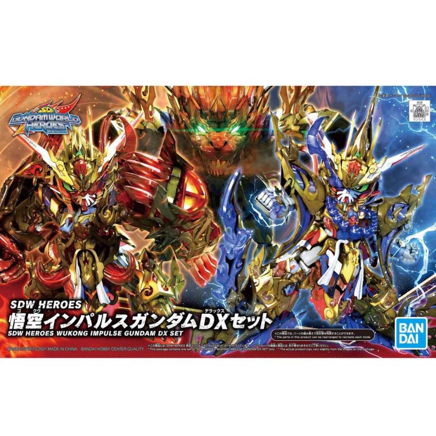 Sdw Heroes Wukong Impulse Gundam Dx Set New