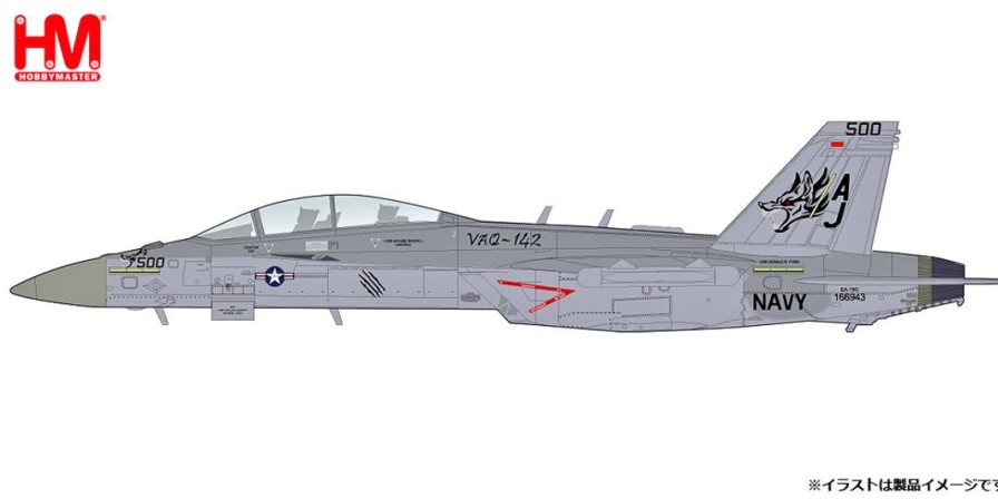 1/72 Ea-18G Growler Vaq-124 W/Ngj Best