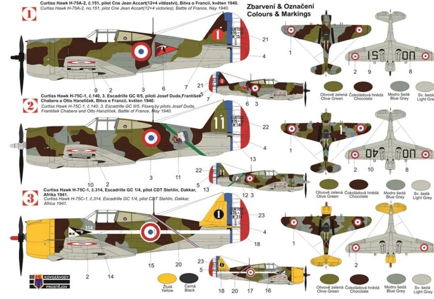 1/72 Curtiss Hawk H-75C-1 Clearance