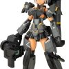 Frame Arms Girl Gourai-Kai (Black) W/ Fgm148 Type Anti-Tank Missile New