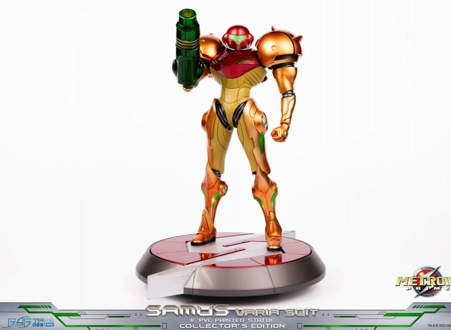 Metroid Prime/ Samus Aran Pvc Statue Collector'S Edition Clearance