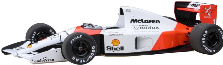 1/18 Mclaren Honda Mp4/6 Japanese Gp 1991 #1 (Ayrton Senna) With Mclaren Logo Hot