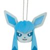 Pokemon Ball Chain Face Stuffed Toy Vol.2 D Glaceon Best