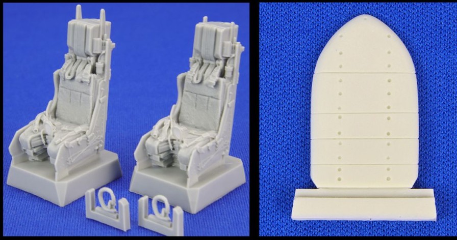 1/32 Mk16 - Us16T Ejection Seat & Counterweight Set For F-5F Hot