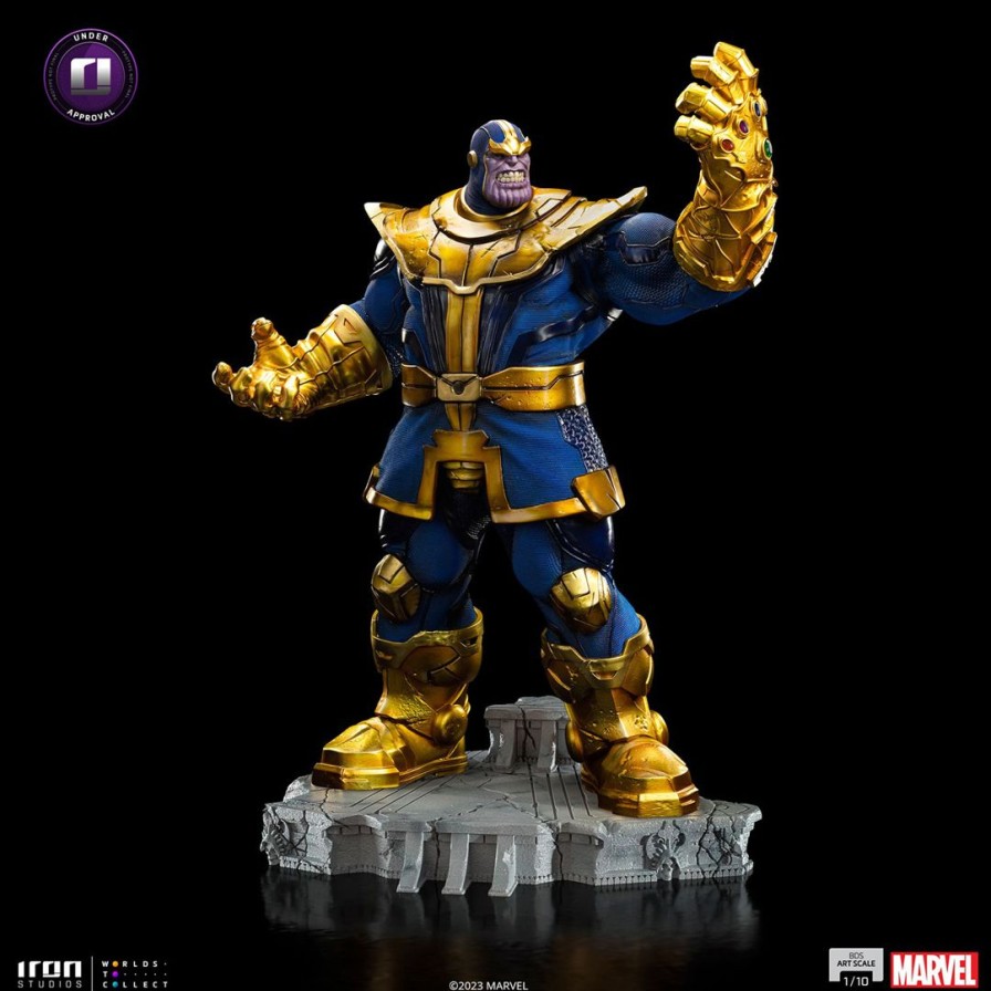 1/10 Marvel - Iron Studios Scale Statue: Battle Diorama Series - Thanos [Comic] New