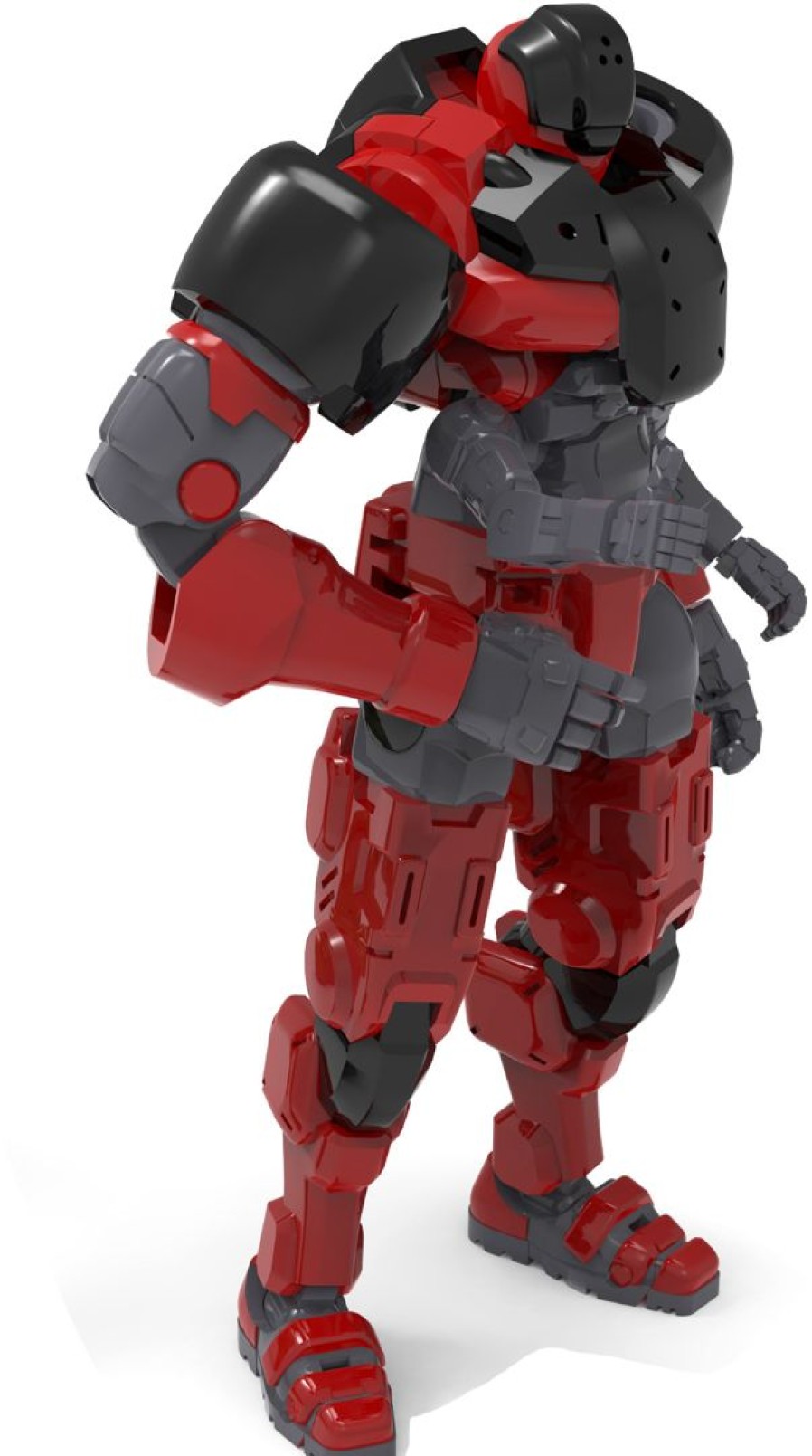 Remnant Dome Series Wws-0-01/02 Match Soldier/Peacekeeping Armor Plastic Model Kit (Red) Best