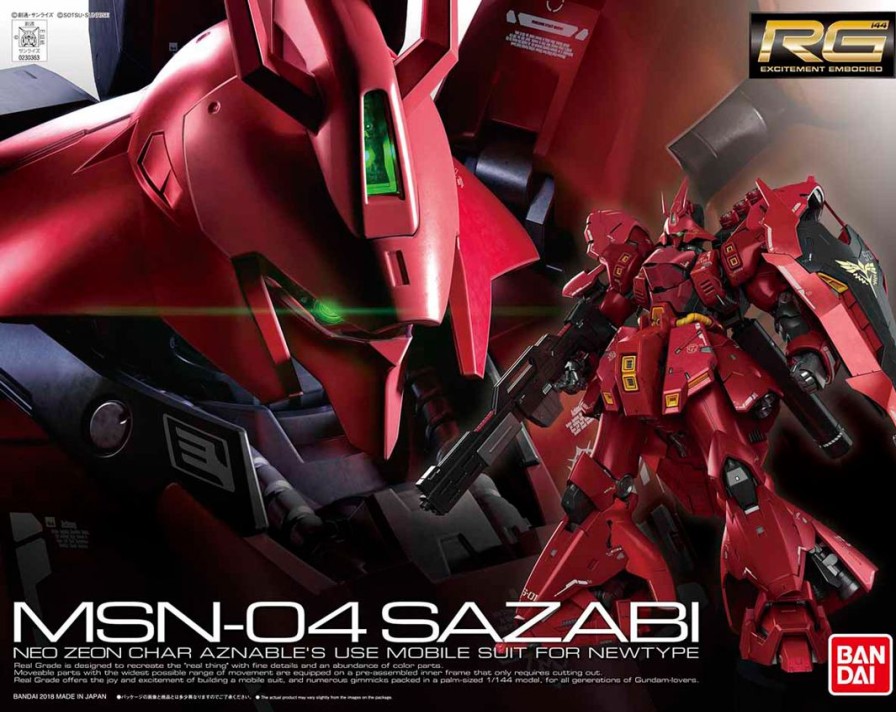 1/144 Rg Sazabi Hot