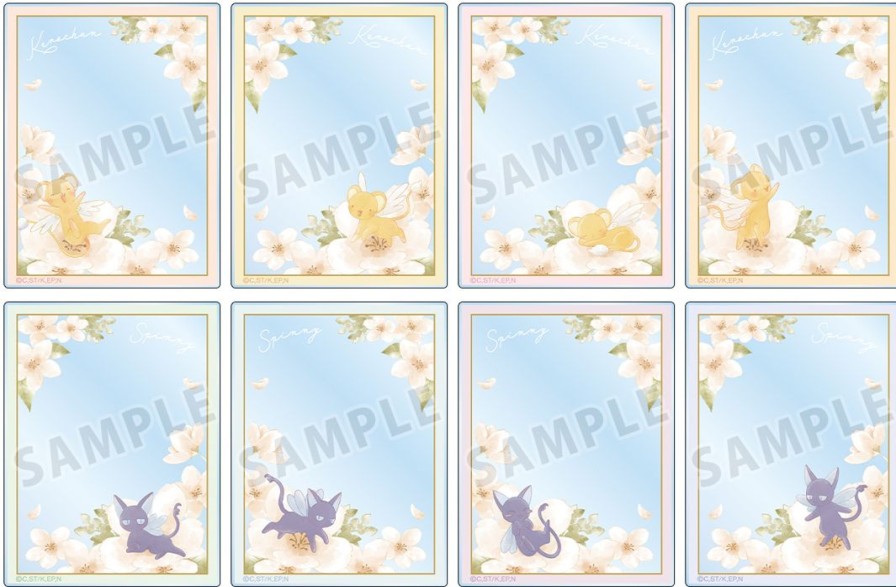 Cardcaptor Sakura: Trading Botania Acrylic Card: 1Box (8Pcs) Clearance