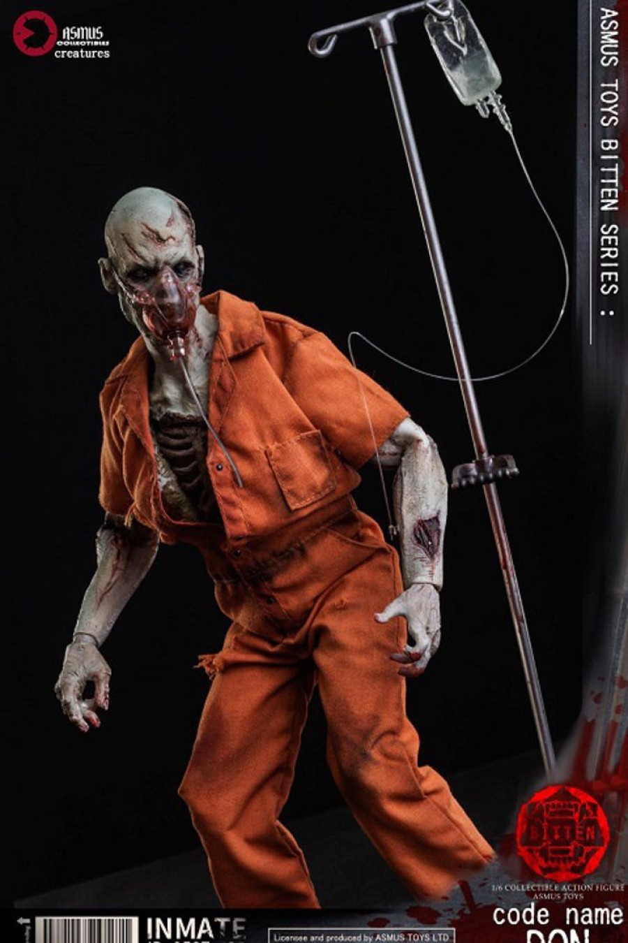 1/6 Bitten Series Prisoner Zombie Don Best