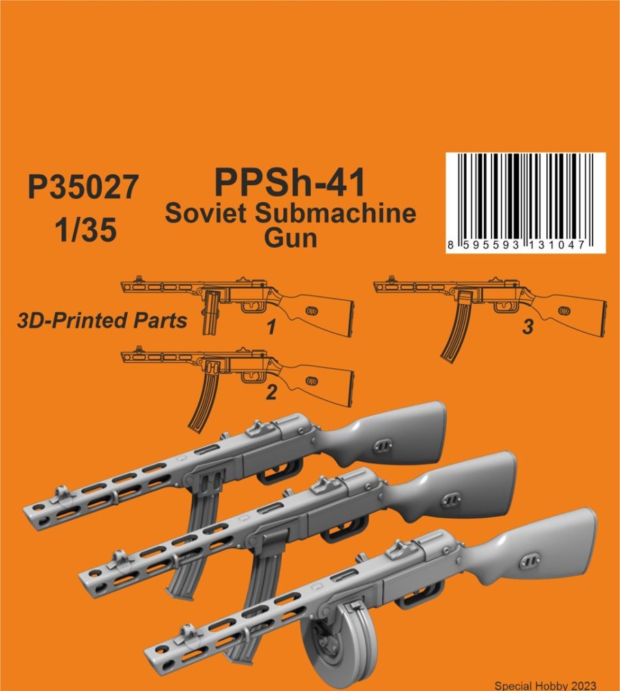 1/35 Ppsh-41 Soviet Submachine Gun New