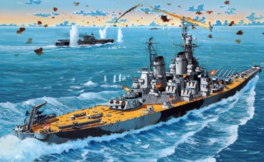 1/1200 Uss New Jersey Hot