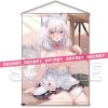 Dengeki Moe Oh: Rucaco Newly Drawn Clumsy Kitten Ear Waitress-Chan Tapestry Wholesale