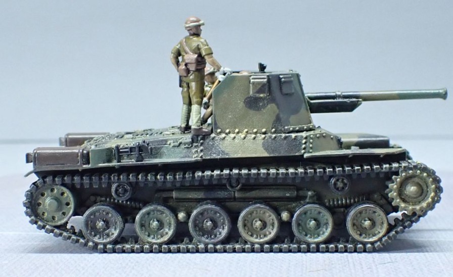 1/72 Type1 7.5Cm Self-Propelled Gun Ho-Ni I & 4 Figures Wholesale