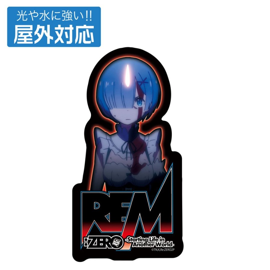 Re:Zero Starting Life In Another World: Oni Rem Outdoor Sticker Online