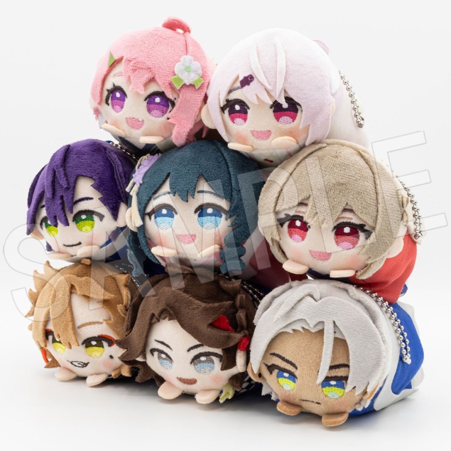 Nijisanji: Mochikororin Plush Mascot 1Box 8Pcs Clearance