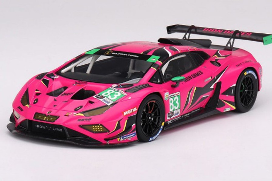 1/18 Lamborghini Huracan Gt3 Evo2 Imsa Daytona 24 Hours 2023 #83 Iron Dames Hot