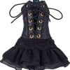 Figma Styles Black Corset Dress Wholesale