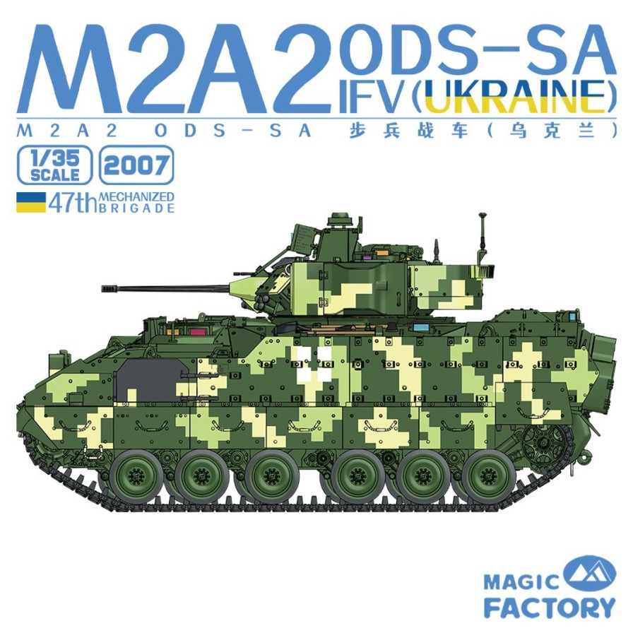 1/35 M2A2 Ods-Sa Ifv Ukraine 47Th Mechanized Brigade Hot