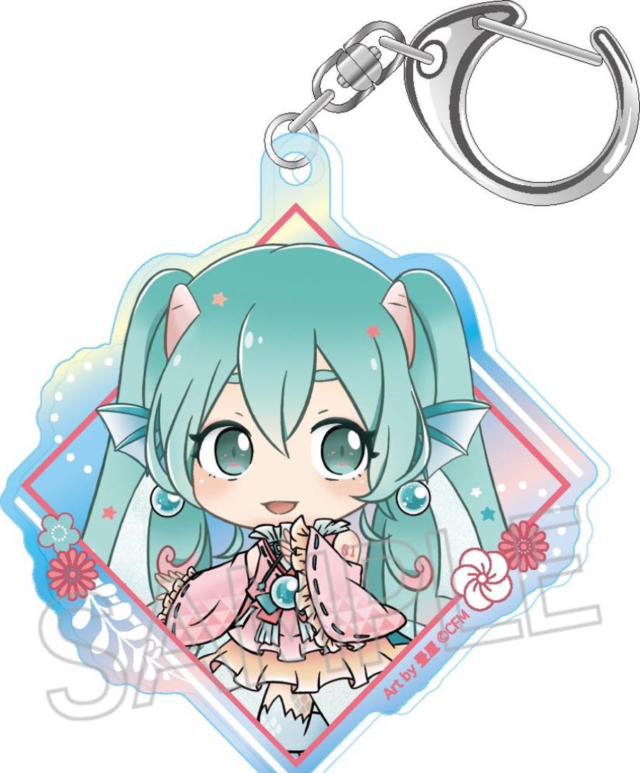 Hatsune Miku: Hyakki Yagyo Aurora Acrylic Keychain Ryujin Hot