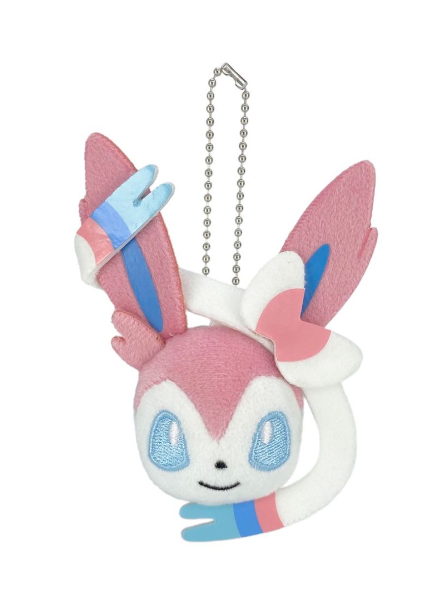 Pokemon Ball Chain Face Stuffed Toy Vol.2 E Sylveon Wholesale