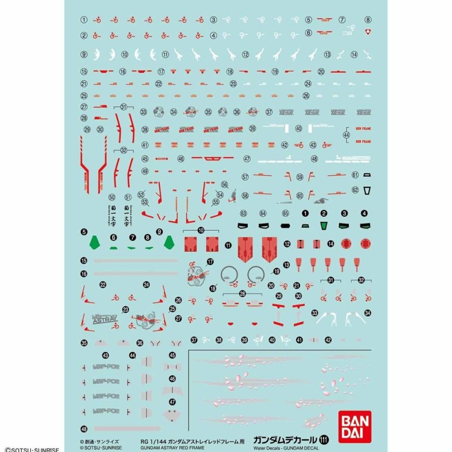 Gundam Decal No111 Rg 1/144 Gundam Astray Red Frame Clearance