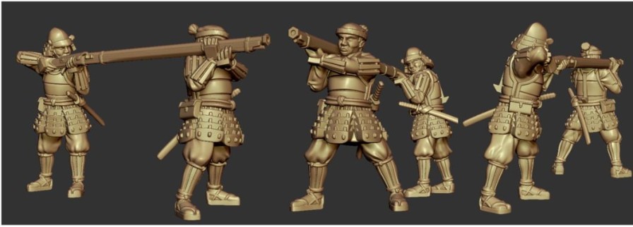 1/72 Mr & Mrs History The Sengoku Period Odzutsu (Set Of 6) Clearance