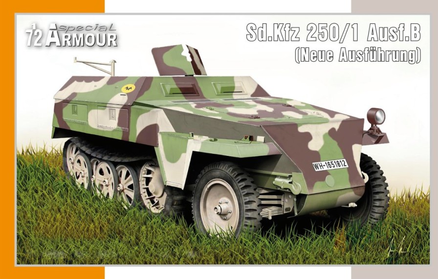 1/72 Sd.Kfz 250/1 Ausf.B (Neue Ausfuhrung) Online