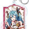 Hatsune Miku: Hyakki Yagyo Acrylic Keychain Fox Spirit (Plum) Hot