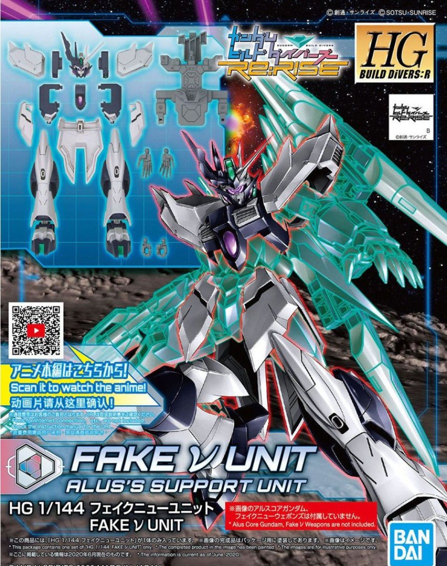 1/144 Hgbd:R Fake Nu Unit New