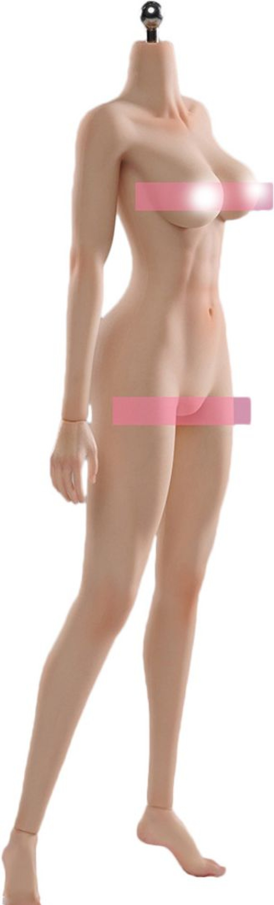 1/6 Medium Chest Standard Universal Woman Silicone Body Fair Skin 01A Clearance