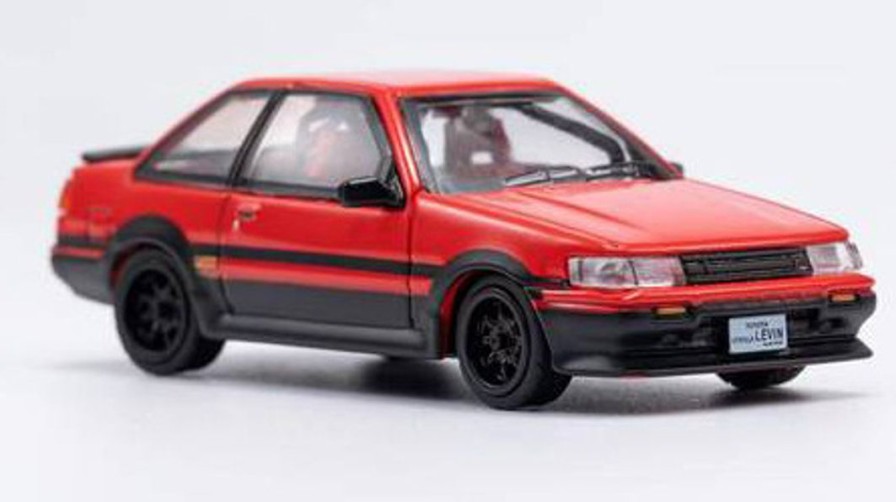 1/64 Toyota Corolla Levin (Rhd) Red New