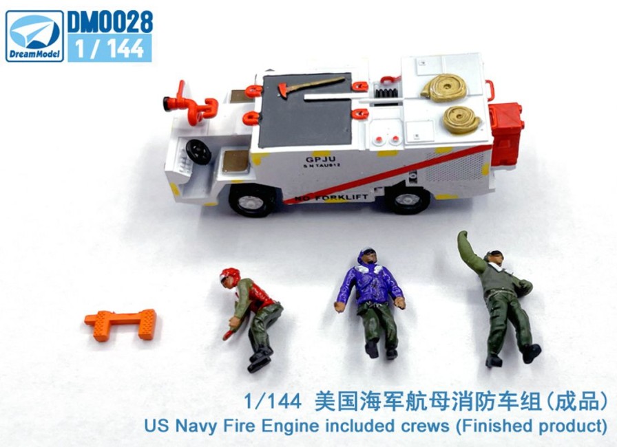 1/144 Us Navy Carrier Fire Engine Unit Wholesale