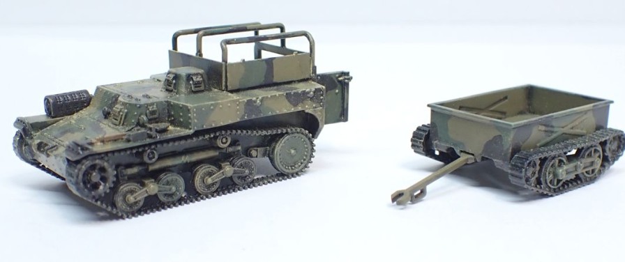 1/72 Type 98 Armored Transport Vehicle So-Da W/Type 94 3/4Ton Trailer Hot