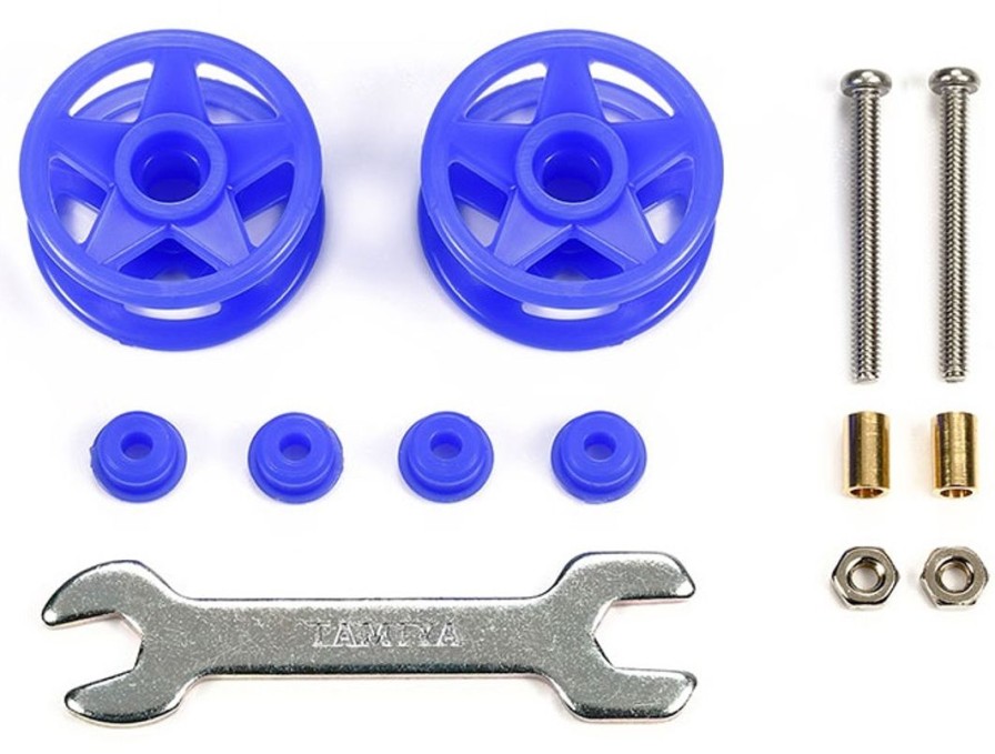 Gp.532 Low Friction Plastic Double Rollers (Blue/19-19Mm) Hot