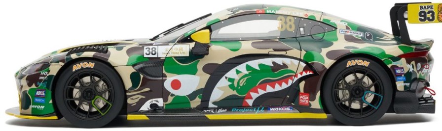 1/18 Bape X Pop Race Aston Martin Gt3 Clearance