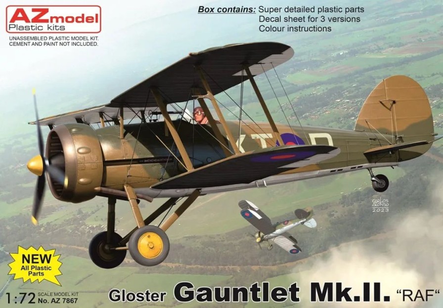 1/72 Gloster Gauntlet Mk.Ii. Raf Online