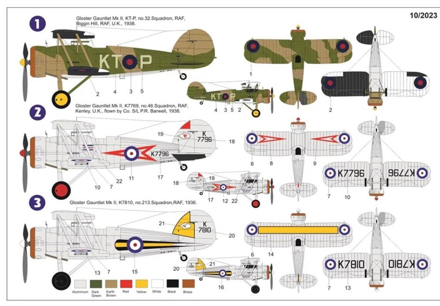 1/72 Gloster Gauntlet Mk.Ii. Raf Online