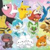 Jigsaw Puzzle: Pokemon Let'S All Go Out Together! 100Pcs (38 X 26Cm) New