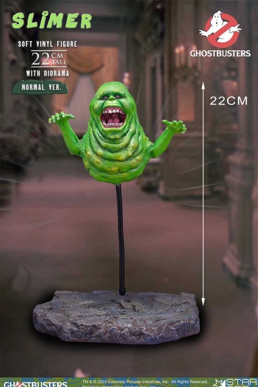 Slimer Soft Vinyl Figure Hot