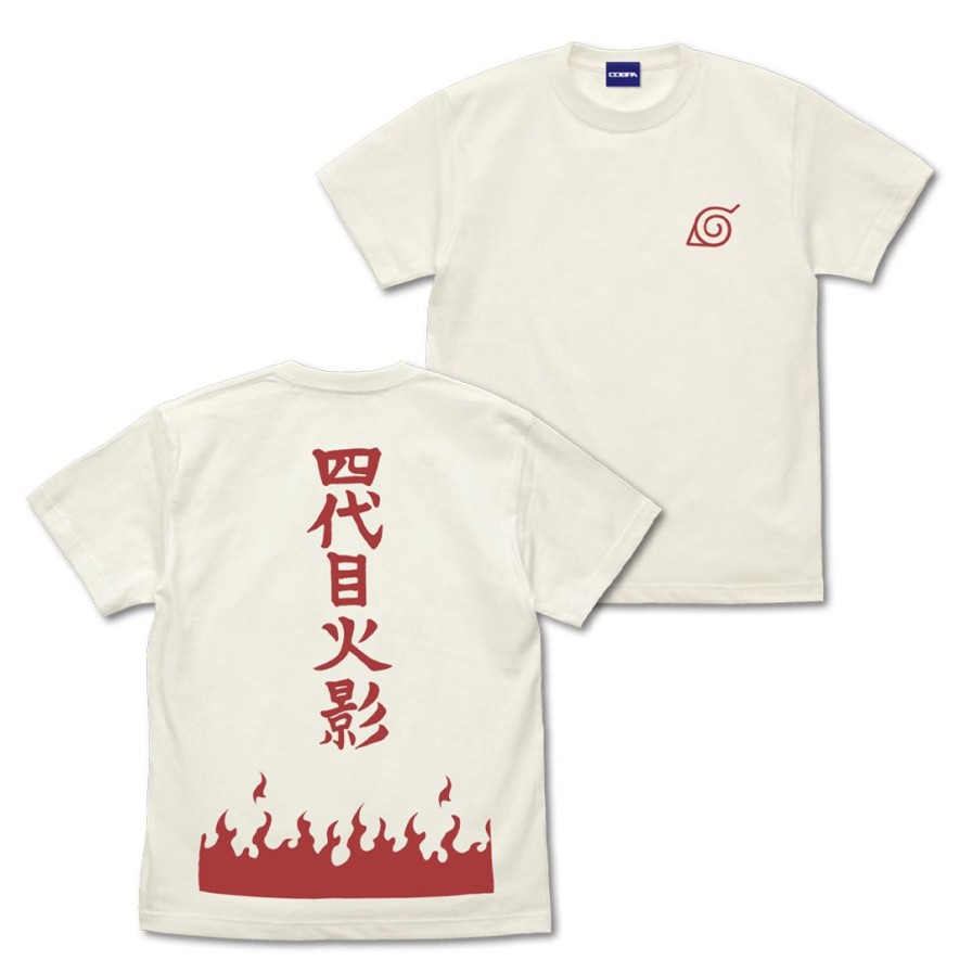 Naruto Shippuden: The Fourth Hokage T-Shirt Vanilla White L Online