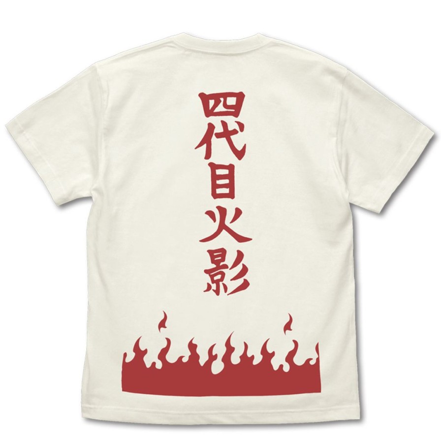 Naruto Shippuden: The Fourth Hokage T-Shirt Vanilla White L Online