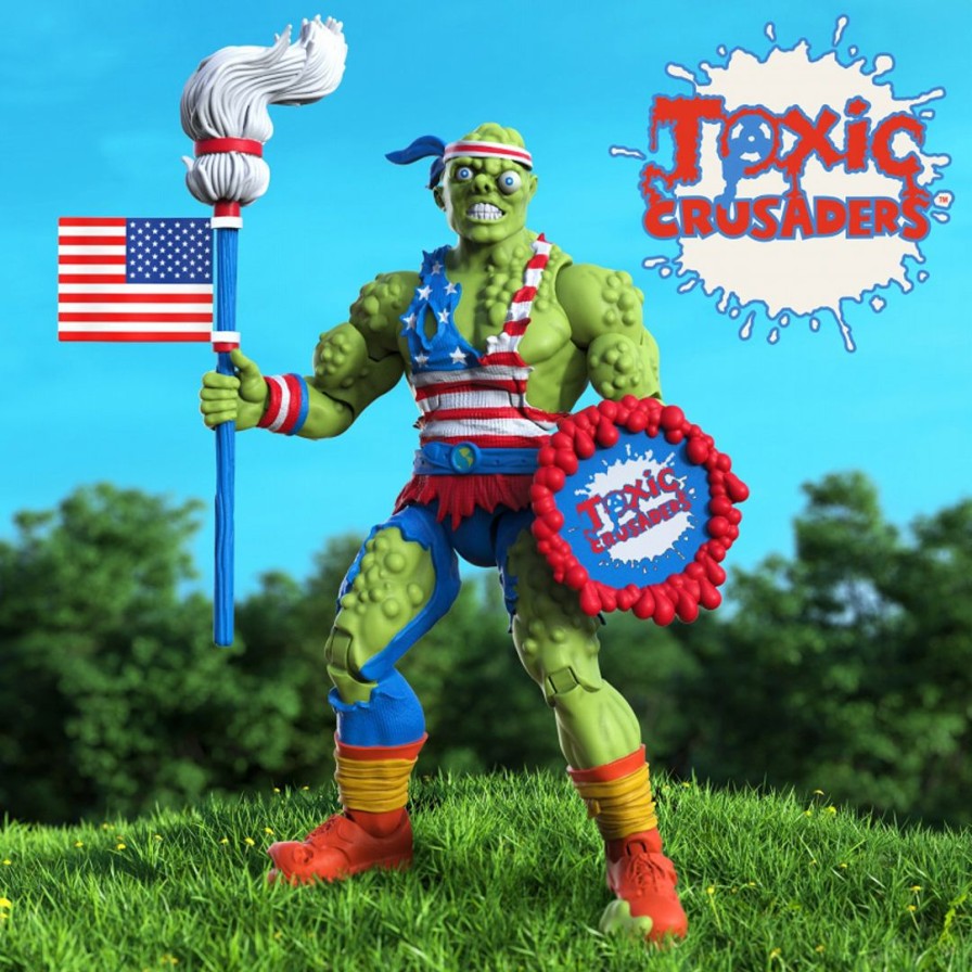 The Toxic Avenger / Toxie Ultimate 7 Inch Action Figure Vintage Toy American Ver. Hot