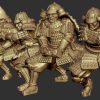 1/72 Mr & Mrs History The Sengoku Period Samurai Attack (Set Of 5, Etched Weapons Included) Clearance